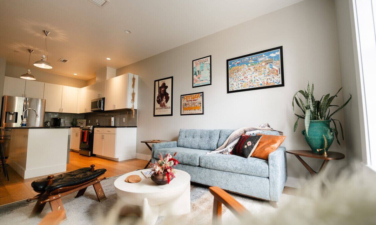 Martindale Apartment | 1Br Loft - Historic Martindale, with sleeper sofa
