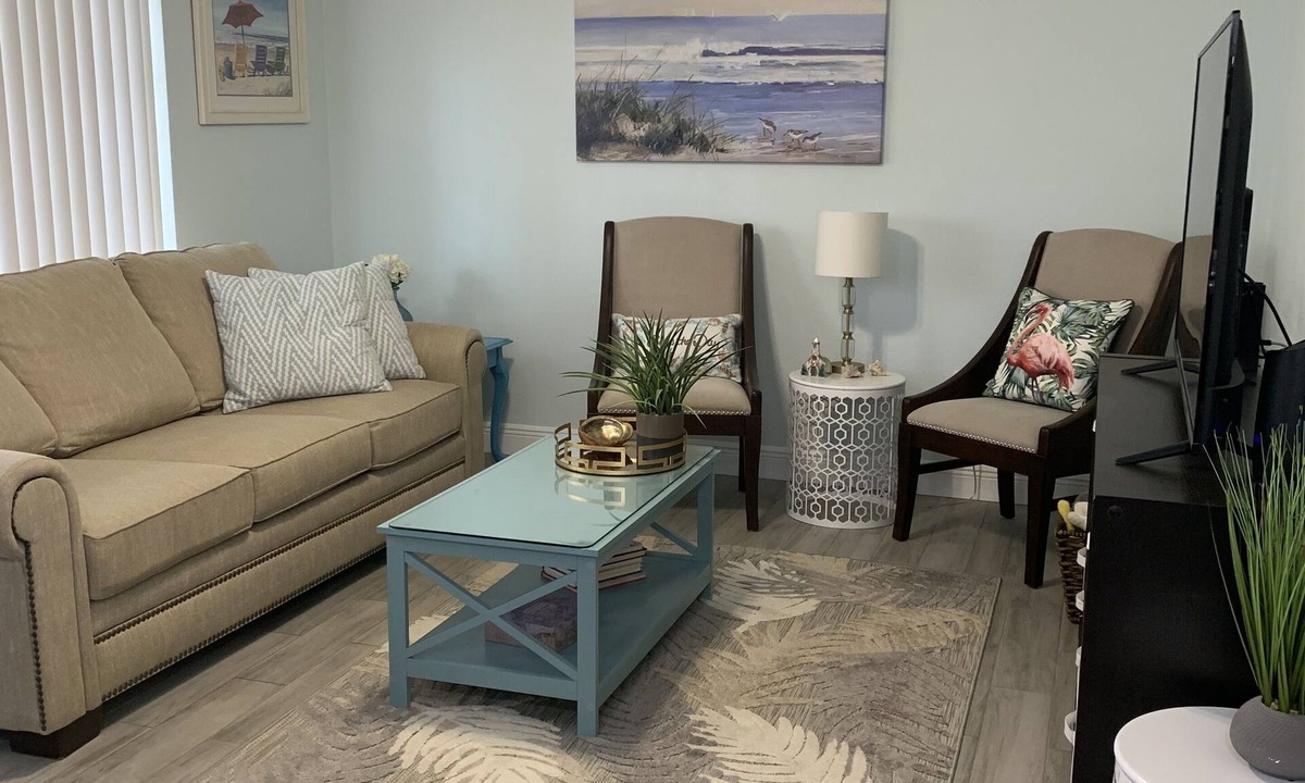 Cocoa Beach Condo | Beautiful Beachside 1st Floor Condo at the DIPLOMAT! Steps to the beach!