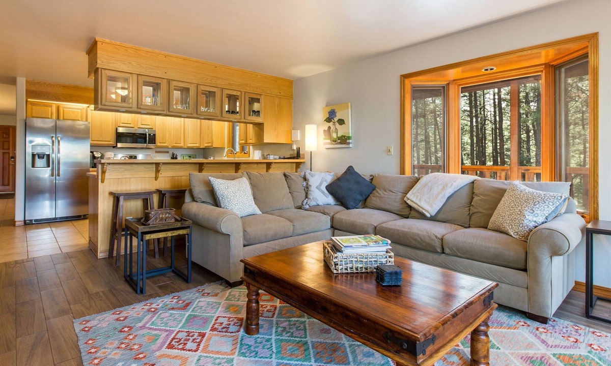 Angel Fire House | Cabin Walkable to Lake with Hot Tub, Deck & Views, Pool Table, Near Golf & Bike