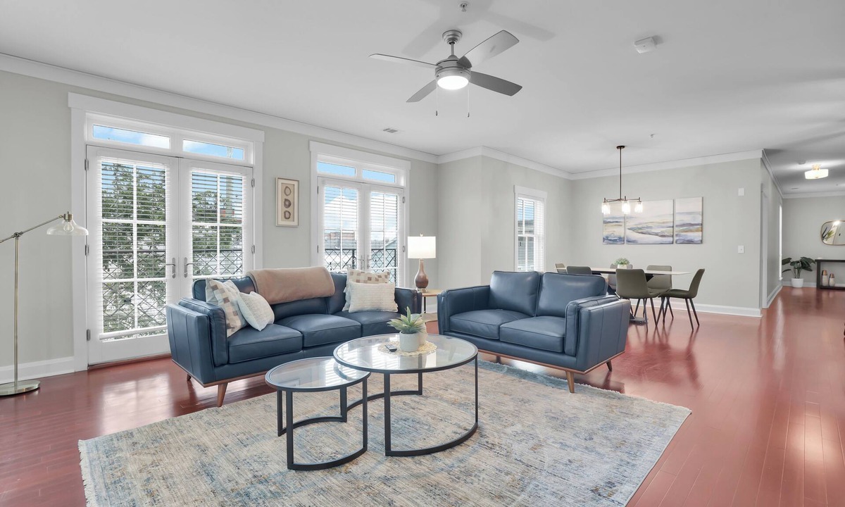 Old West Broad Neighborhood House | Charming Historic District 3BDR w/French Doors | The Juliette #303 by AvantStay