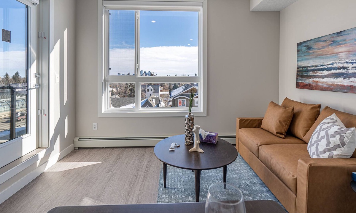 Shaganappi Apartment | CLEAN BRAND NEW! 1 BED w/ City Views MINS to D/T:)
