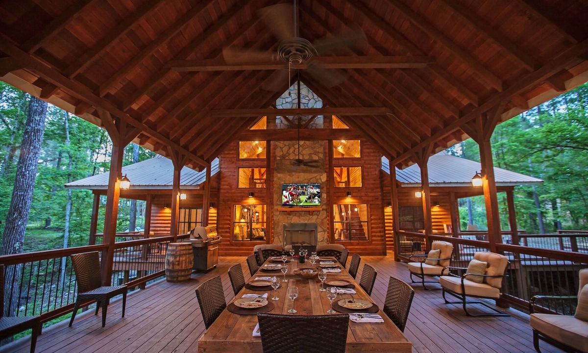 Broken Bow Cabin | Copper Spa -Luxury Cabin w/Steam Spa, Hot Tub - Sleeps 14