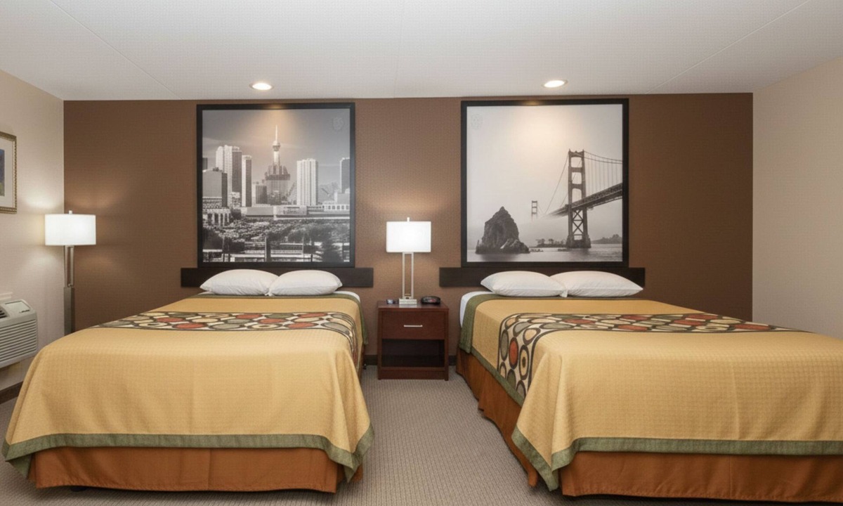 Greenwich Hotel | Coratel Inn and Suites By Jasper Wichita North -Comfort 2 Queen Bed NS