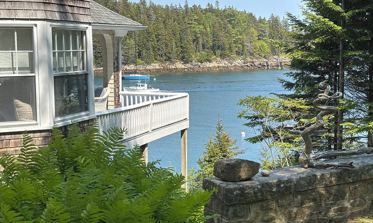 Northeast Harbor House | Historic Summer Cottage with stunning views of the harbor and modern amenities.