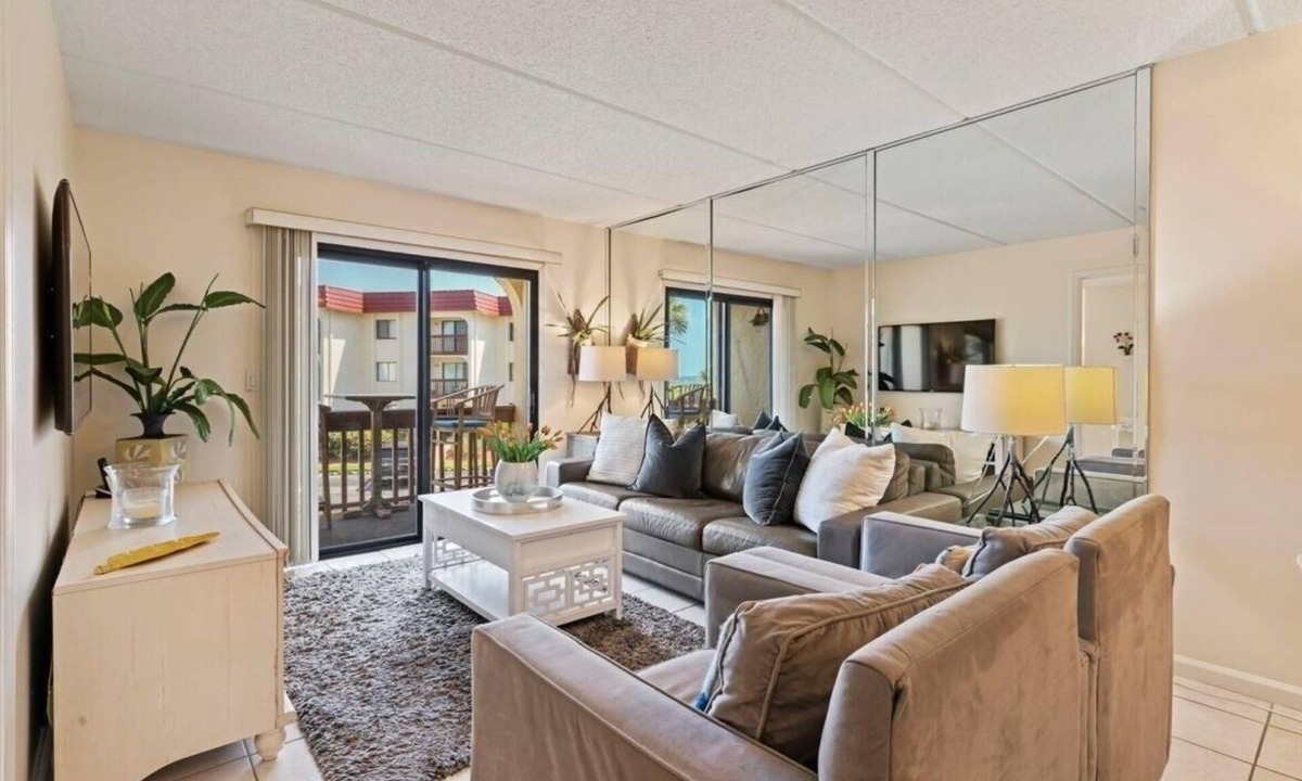 St. Augustine Beach Condo | Just Beachy~Ocean View~2nd FL by RedAwning