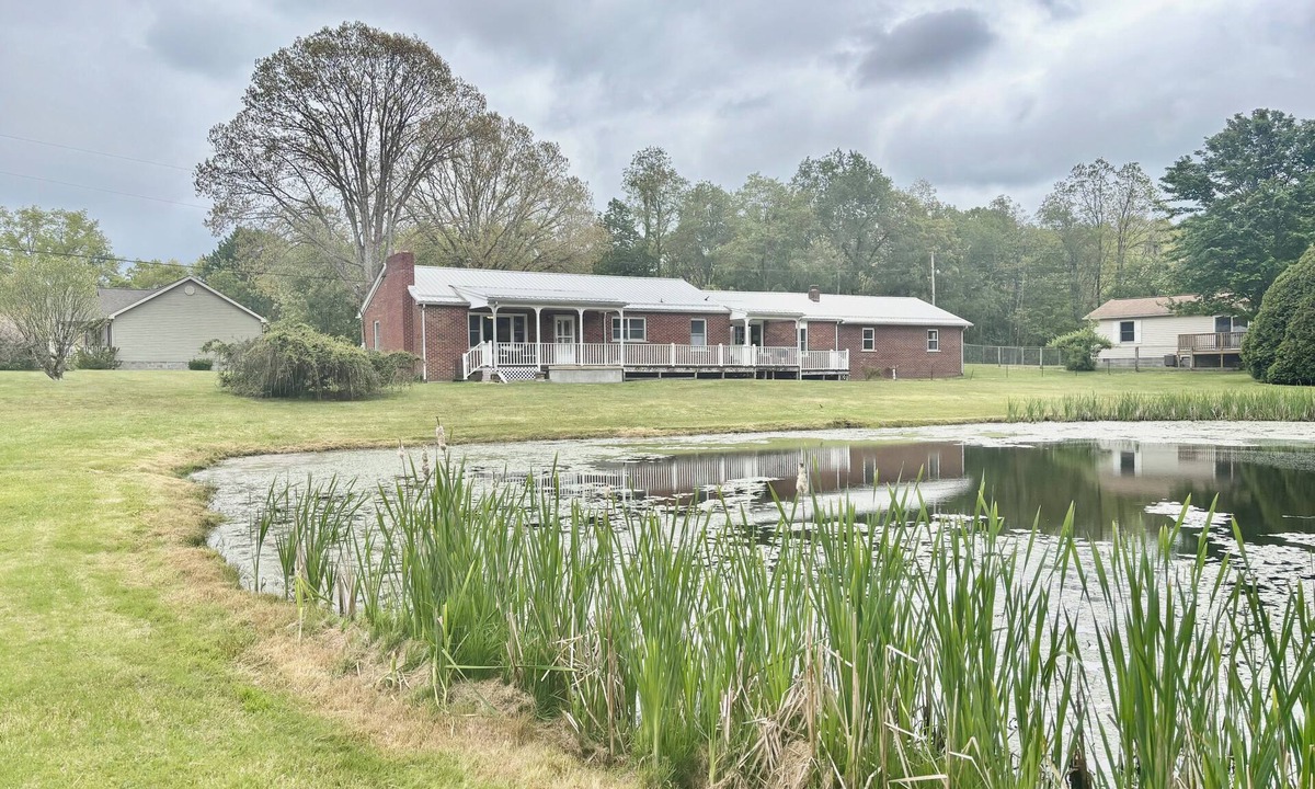 Shady Spring House | Let the frogs sing you to sleep at night in this family and pet friendly home.