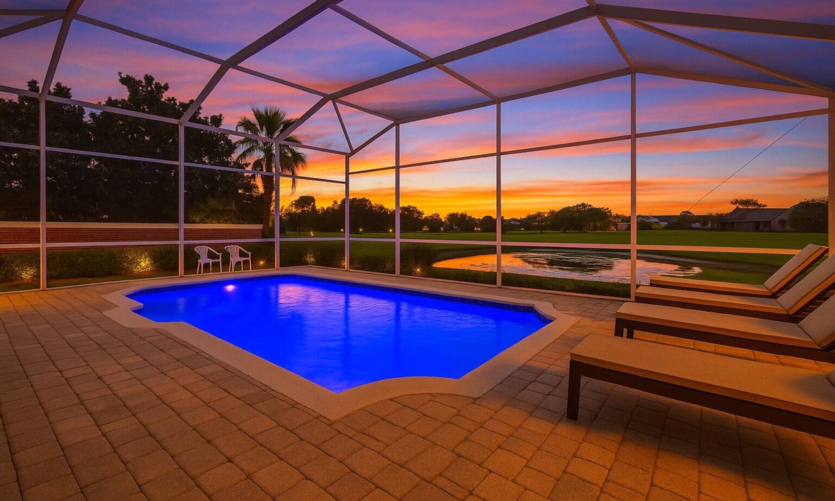 Crescent Lakes House | Luxury 4BR Villa Near Disney – Private Pool, Themed Rooms, BBQ & a Large Patio!