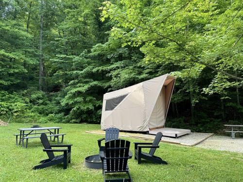 Hitchins Other | Modern Safari Tent Glamping in Kentucky near Mountain Biking Trails
