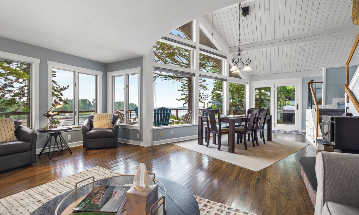 Sebascodegan Island House | Morningside. Waterfront, newly renovated, dock and float, Pet friendly!