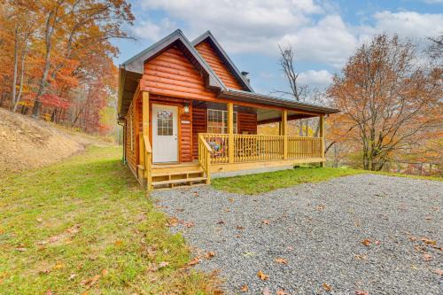 Edray House | Near Greenbrier River! Mtn-View Cabin w/Fire Pit
