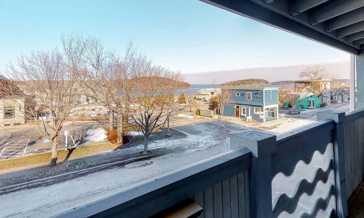 Bar Harbor Condo | Oceanfront Condo with Bay Views, Fast WiFi, Furnished Balcony, and Partial AC