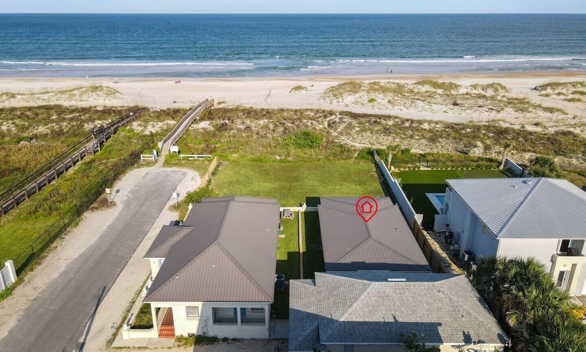 St. Augustine Beach House | Sandpiper: Updated 2 bedroom oceanfront cottage with vintage feel. Parking and