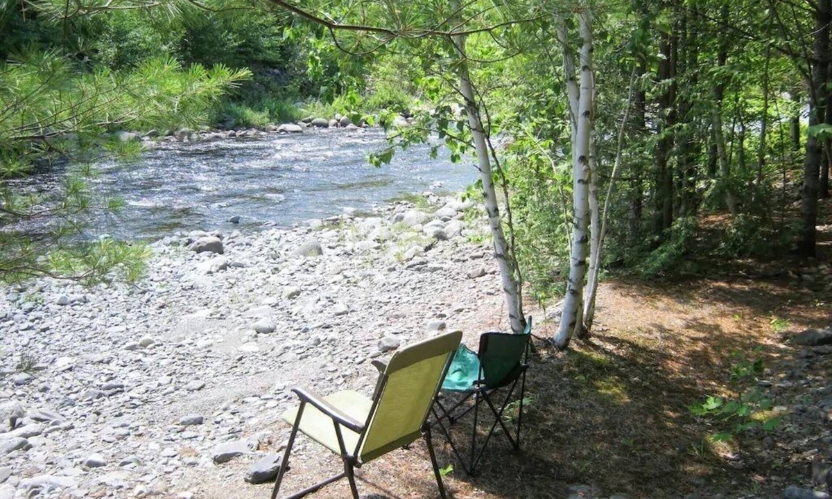 Bingham Cabin | Streamside Campsite plus tiny cabin combines classic camping with rustic charm!