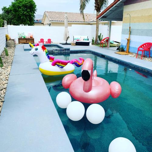 Bermuda Dunes House | The Getaway Bermuda Dunes- Saltwater Pool, Spa, Firepit, Coachella