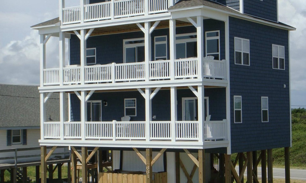 Ocean City Beach House | Wow! 5 Bedroom Beach Home with Elevator and Private Beach Access! Fabulous!
