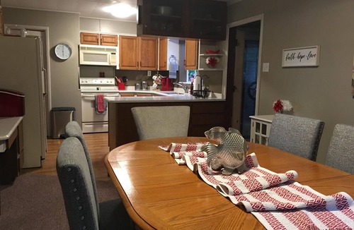 Keystone House | 1400sf Lakefront Home Very Peaceful Quiet and Secluded but close to everything
