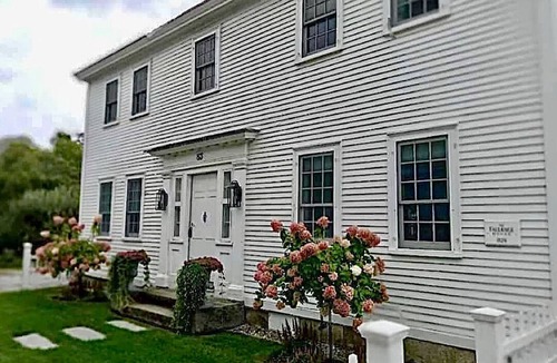Blue Hill House | 19th C. Waterfront 5B/5B Home in Blue Hill-Gardens & Harbor views. Sleeps 10