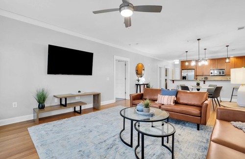Old West Broad Neighborhood House | 2 Suites | Walkable Historic District + Free Parking | The Juliette by AvantStay