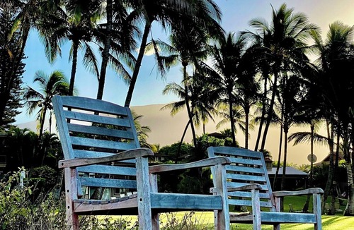 Kihei Apartment | 2BR/1BA BEACHFRONT GREAT LOCATION July 2026-Sept 2026 Discounted!
