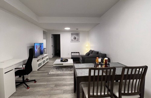 Keith Apartment | 2BR Suite w/Private Entry, Kitchen, W/D, Parking, Smart TV, Wi-Fi, Near Banff