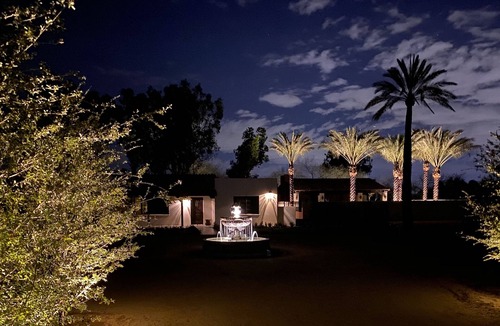 South Mountain House | 3- Acre Privately Gated Ranch Heated Pool, Outdoor Living