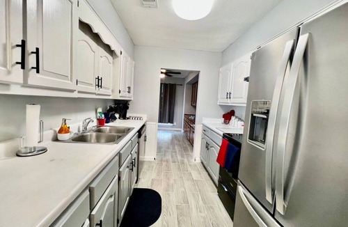 Universal City House | 4BR Pool Home near Randolph AFB Furnished Extended Stay Wi-Fi Laundry