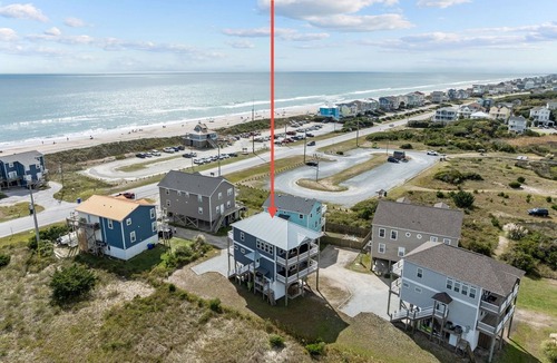Ocean City Beach House | Across the street from the beach! 4/3 with Spectacular views & ELEVATOR!