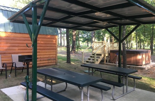 Hugo House | Adjacent to Hugo lake Corp land. These cabins do not have bathrooms in them.