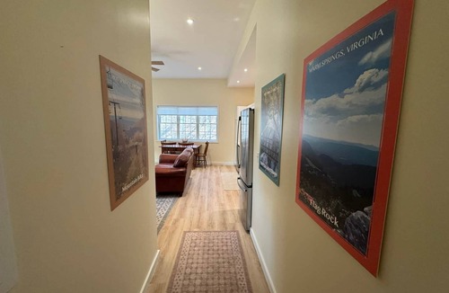 Hot Springs Apartment | Apt. 3 Stream View Apartment in the Heart of Hot Springs