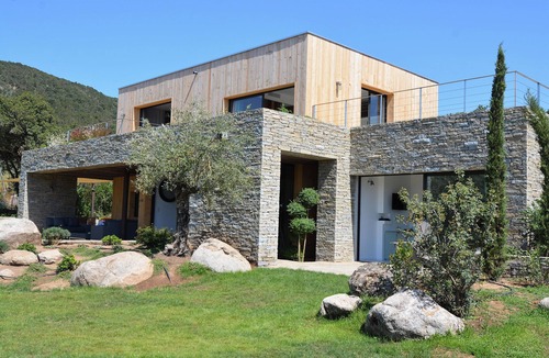 Hameau de Palombaggia Villa | Architect-designed 4-bedroom villa with pool in palombaggia with sea view