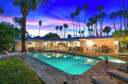 Deepwell Estates House | August House - Bold Design, Poolside Fun, Spa, Fire Pit & Views