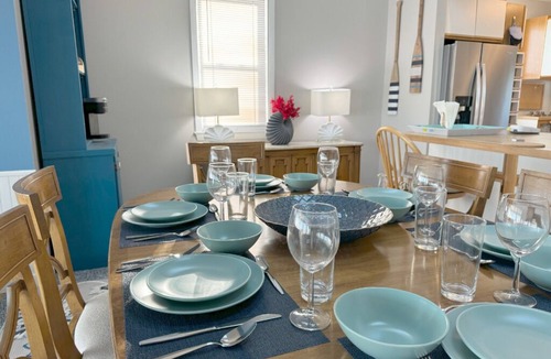 Lottsburg Cottage | Beachfront Hideaway - Pet Friendly, Hot Tub, EV