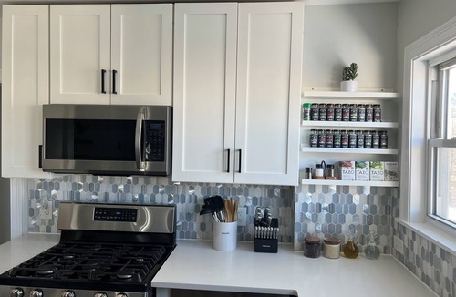 Boston Apartment | Beautiful 3BR+Office+Parking+Backyard near Boston-Cambridge.