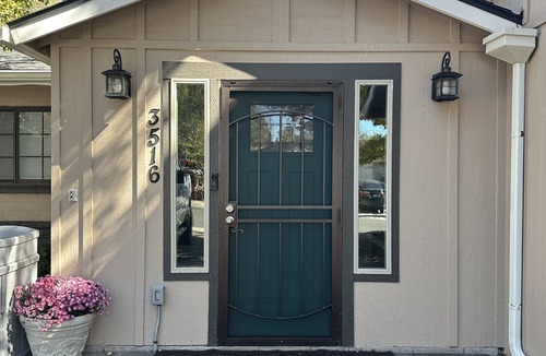 Swiss Manor House | Beautifully updated house with 2 master suites, hot tub & great patio space!