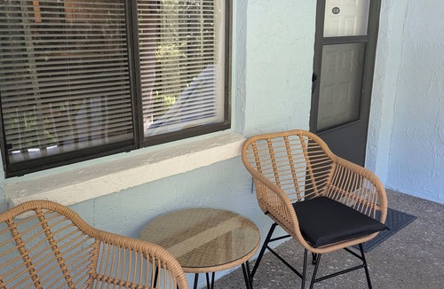 Lutz Condo | Boho Haven - Stylish 1BR King Condo, Upstairs Retreat - Clothing Optional