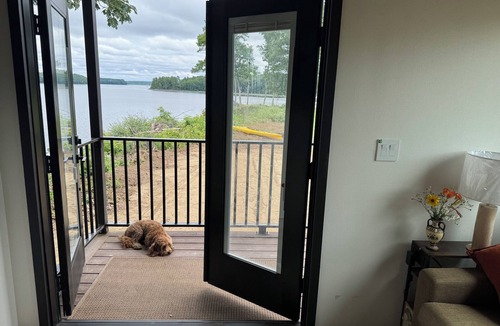 Woolwich Cottage | Brand new tiny home located directly on Merrymeeting Bay. Serene retreat.