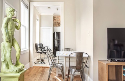 Historic District - North Apartment | Bright Downtown Loft Amidst Nightlife Near City Market by Lucky Savannah
