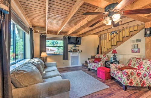 Cloudcroft House | 'Casa Verde' Cabin w/Fire Pit: 4 Mi to Ski