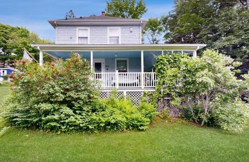 Bayville House | Century-old oceanfront home with wraparound porch - walk downtown, dogs OK