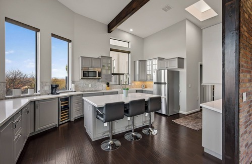 Clarkdale House | Cliffside Castle - Hillside house with stunning views