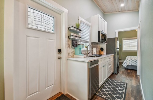 Dunedin House | Coastal Tiny Home on Pinellas Trail w/Heated Pool! Walk or Bike to Downtown Dunedin!