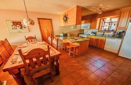 Angel Fire Condo | Condo within walking distance of the Chile Express