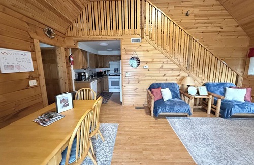 Warrens Cabin | Cozy, clean,and welcoming 3-bedroom cabin next to Three Bears Resort in Warrens