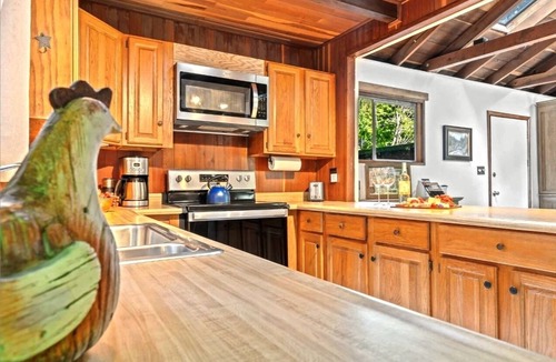 Cazadero Cabin | Cozy Creek Cabin~Swimming Hole, Hot Tub & Russian River~Dog-Friendly