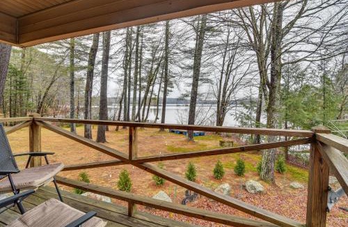West Poland House | Cozy Thompson Lake Cabin w/Boat Dock & Launch