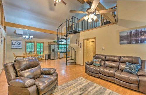 Scranton House | Deck + Fire Pit: Lakefront Hideaway in Scranton!