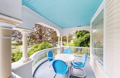 Rockland House | Dog-friendly historical home with recent updates, porch & prime in-town location