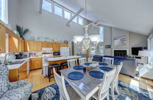 Sandpiper Pines House | Dog-friendly home close to the beach w/balcony, fireplace, grill, AC