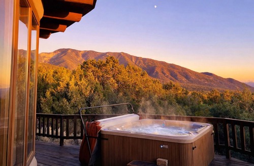 Arroyo Seco House | Family friendly adobe w/Hot Tub, 20 min to Taos Ski Valley - Hiking & Skiing