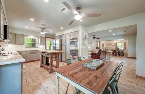 Wimberley House | Great Escape - Riverfront Wimberley Retreat with Pool, Hot Tub & Game Room